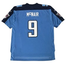 💥2 Tennessee Titans Steve McNair #9 Reebok NFL Jersey XL Vintage Home/Away💥