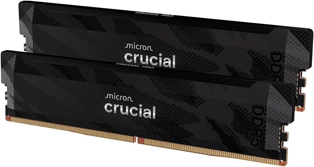 Crucial Pro DDR5 RAM 32GB Kit (2x16GB) 6000MHz CL36 XMP & EXPO