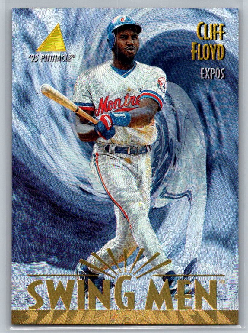 1995 Pinnacle Baseball Museum Collection #281 Cliff Floyd - VG - Montreal Expos