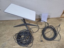 Starlink UTA-212 Dish UTR-211 Router Preowned, Power-On, AS-IS 2 Cables