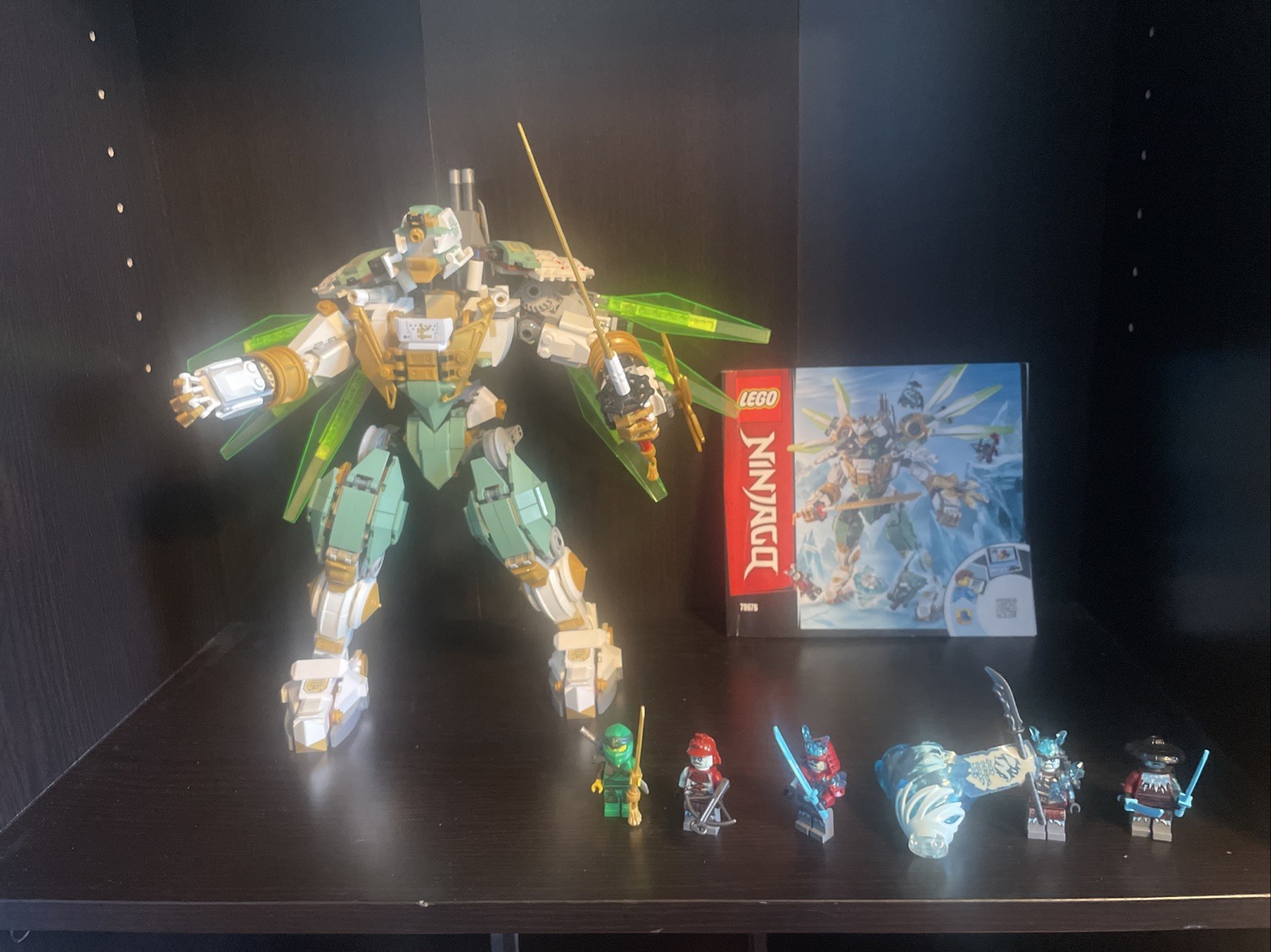 Lego Ninjago Lloyds Titan Mech 70676 Building Kit Used With Manual