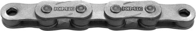 Kette Single Speed KMC Z1eHX Narrow EPT 112 Glieder  Dunkelsilber