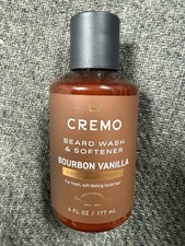 2 New Bottles NEW Cremo Bourbon Vanilla Beard...