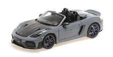 Minichamps 1/18 Porsche 718 Spyder RS Weissach Package 2024 Grey Edition 300