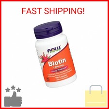 Now Foods Biotin 1000 MCG - 100 Capsules
