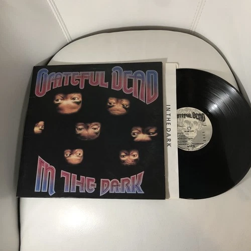 GRATEFUL DEAD In The Dark Vinyl LP 1987  w/ Inner Sleeve Record VG Vinyl