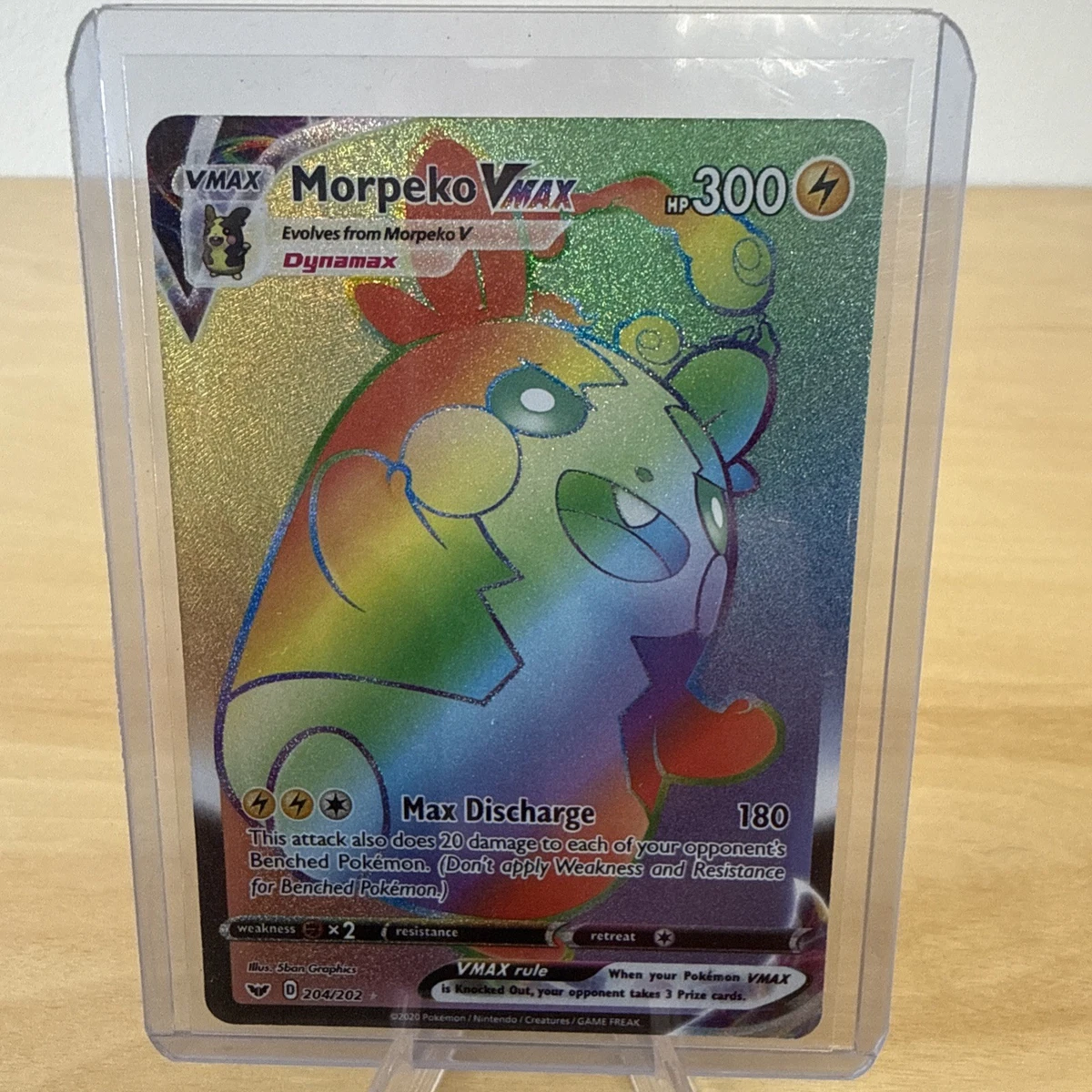 Morpeko VMAX Pokémon TCG Cards for sale | eBay