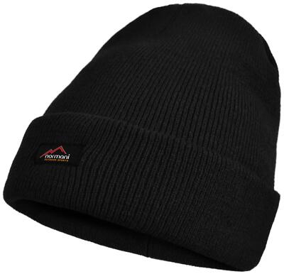 THINSULATE grobstrick Herren Wintermütze Strickmütze Fleece gefüttert warm