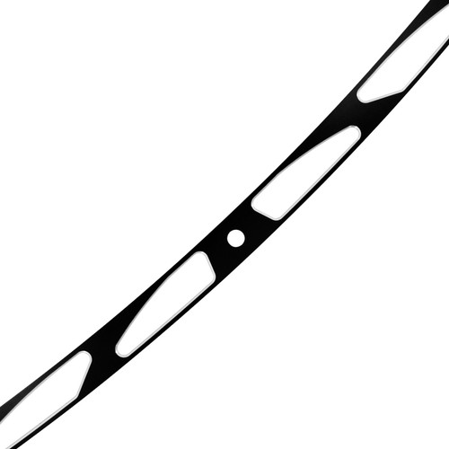 Hollow Cut Windshield Windscreen Trim Fit For Harley Touring FLH Trike 1996-2013 - Picture 5 of 12