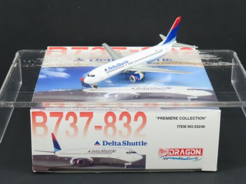 1:400 Dragon Wings Premiere 55246 Die-Cast Delta Shuttle Boeing 737-832 Airliner