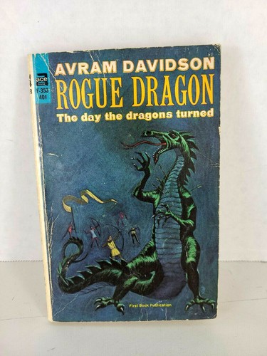 Rogue Dragon by Avram Davidson Ace Book Paperback 1965 - Imagen 1 de 8