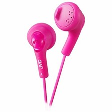 JVC HAF160P Gumy Ear Bud Headphone Pink