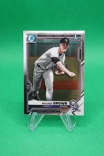 (2 Cards) 2021 Bowman Draft Base Chrome #BDC-59 McCade Brown TU1