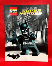 LEGO DC SUPER HEROES SDCC 2014 + 2015 PROMO 2 Books w/ POSTER