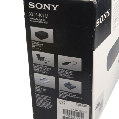 Sony XLR-K1M set, A1M Adapter and ECM-XM1 Microphone for A99 A99V