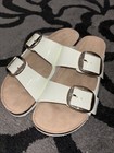 madden girl Bodiee Women's Sandals White Patent Size 7.5 — photo 2