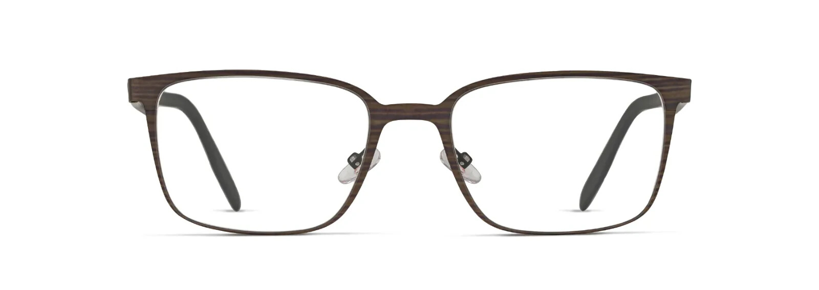 Металлическая оправа для очков Maui Jim MJO2103 80M в матовую коричневую полоску 53-19-140 30890₽