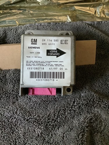 Opel Corsa B 1,2 l Airbag Steuergerät GM09114585