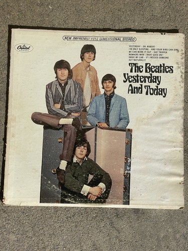 THE BEATLES YESTERDAY AND TODAY 1966 Vinyl LP Capitol ST-2553 Not Butcher
