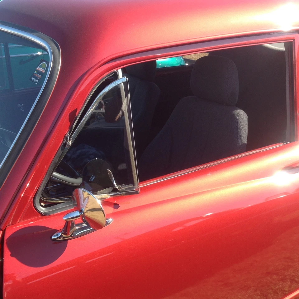 1950 1951 1952 1953 1954 Kaiser Henry J Mirrors Pair (2) chrome / stainless NEW - Image 4 of 4