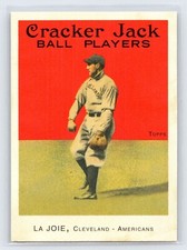 NAP LAJOIE 2004 Topps Cracker Jack Error Baseball #66 Cleveland Indians