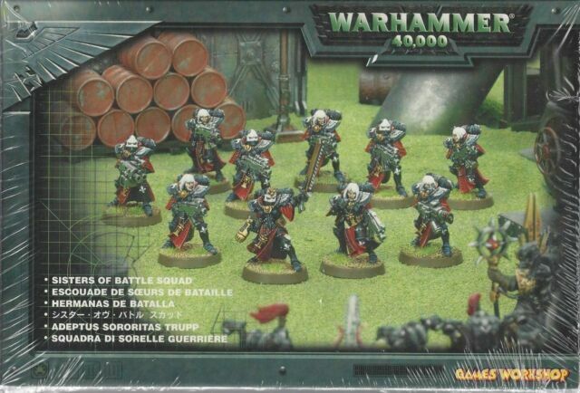 Warhammer Sisters Of Battle Squad Games Workshop 03 Sealed Box For Sale