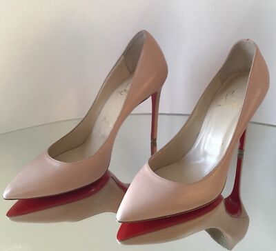 NEW Christian Louboutin Decollete Pointy Toe Pumps (Size  Christian Loboutin Decollete Pointy Toe Pump Heels main image 0