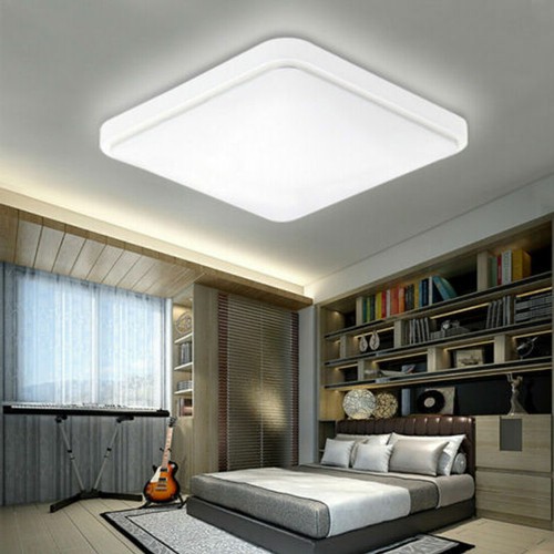 LED Ceiling Light Panel Down Light Bathroom Kitchen Living Room Wall Lamp 12-72W - Picture 12 of 17