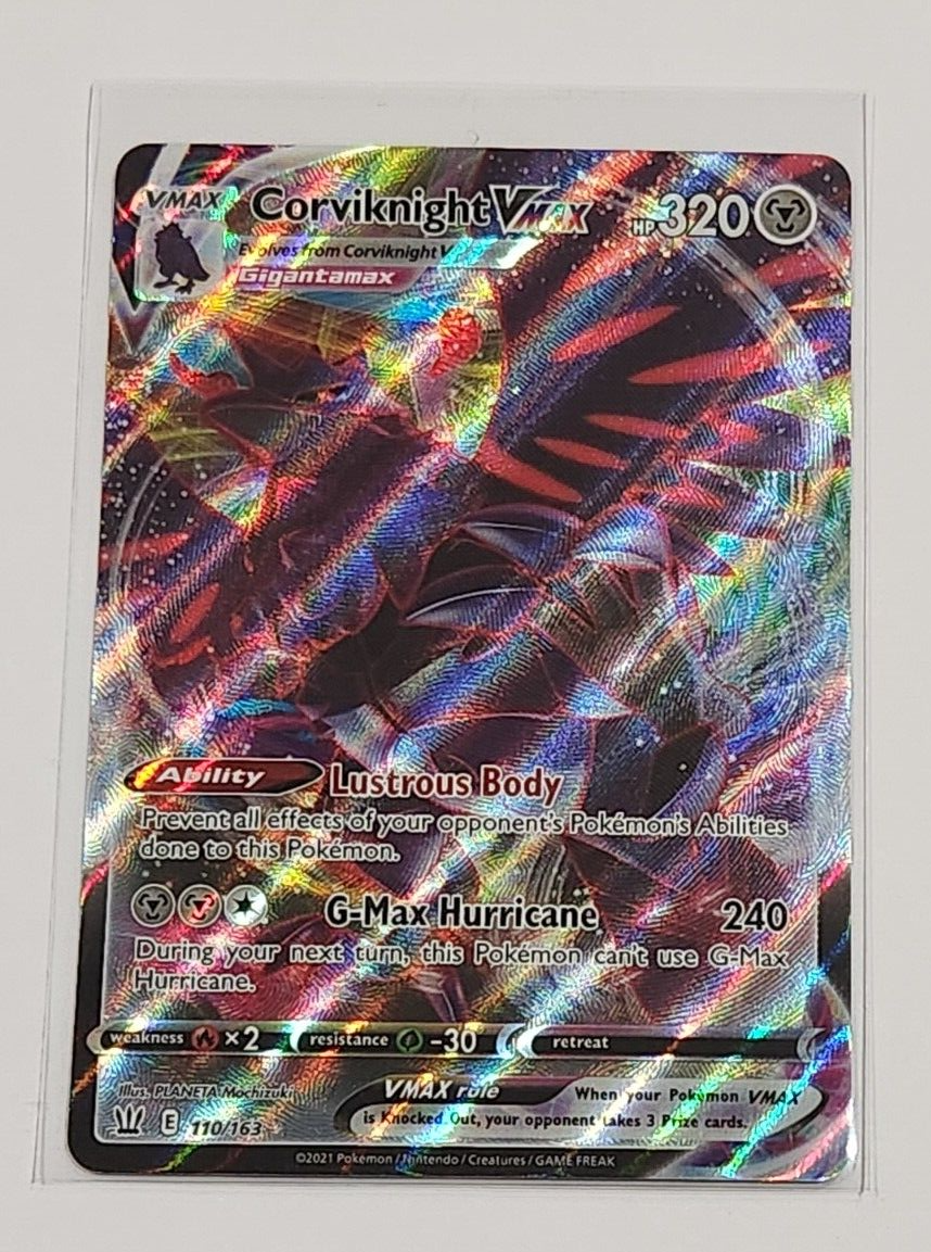 corviknight pokemon card value Pokmon TCG: V Battle Deck (60 Cards, Ready to Play) the Defending Pokmon cant retreat 2021 POKEMON CORVIKNIGHT VMAX TRADING
