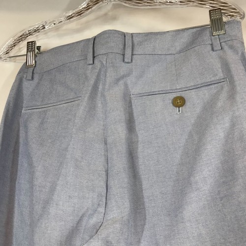 CREWCUTS - BOYS 16 - BLUE THOMPSON COTTON DRESS PANTS - Picture 4 of 6