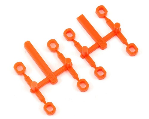 MIP PUCKS, ORANGE No.1 PUCKS (8) #13131 - Picture 2 of 2