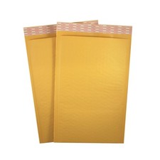 25 Pack 8.5" x 13.5" Kraft Bubble Mailers 3 Self Seal Padded Shipping Envelopes