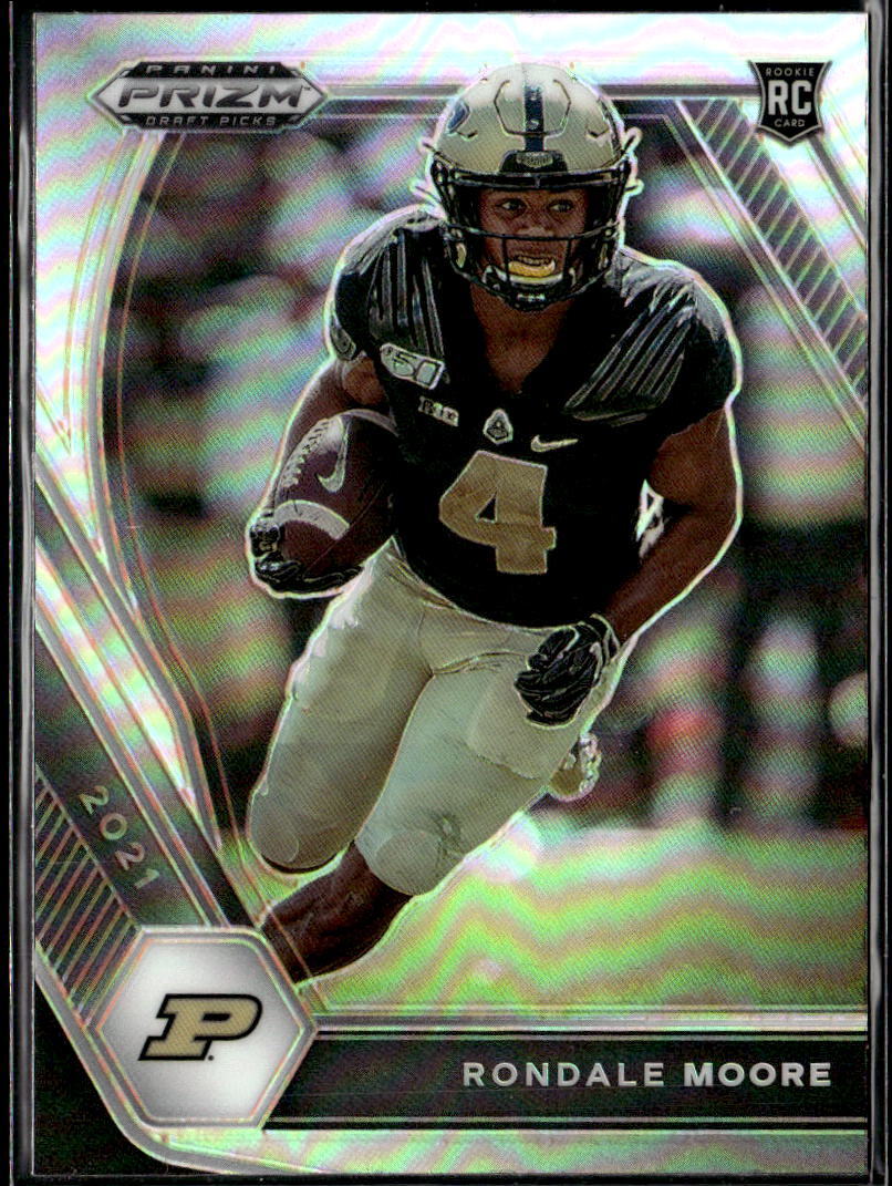 2021 Panini Prizm Draft Picks Collegiate #129 Rondale Moore Silver