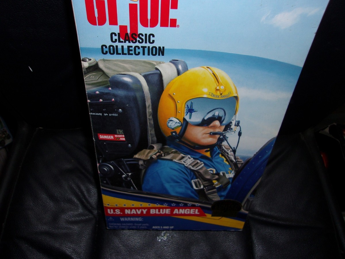 ミリタリー G.I. Joe U.S. Navy Blue Angel GI Joe Classic Collection U.S. Navy Blue Angel Pilot African