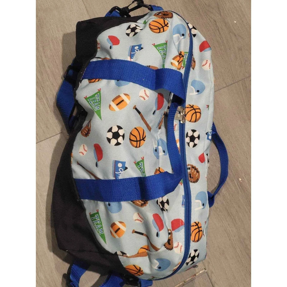 Bolso de Lona WILDKIN Game On Overnighter Correa Acolchada Doble Asas 18x11x10 Foto 3 de 4