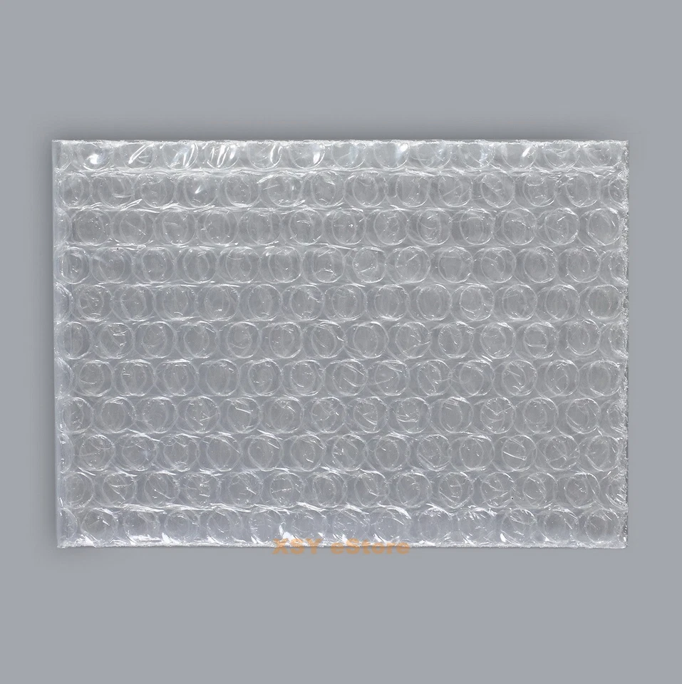 50 PCS Clear Bubble Bags 3.5" x 6.7"_90 x 170mm Plastic Envelope Packing Pouches - Image 2 of 4