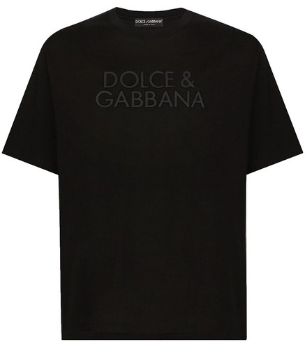 DOLCE & GABBANA マショリカ フリント クルネック Tシャツ DOLCE & GABBANA MARTINI Sacred Heart Print Cotton Shirt