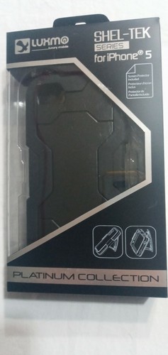 Luxmo Shel-Tek Series For iphone 5 Luxury Mobile + Screen Protector - Picture 3 of 5