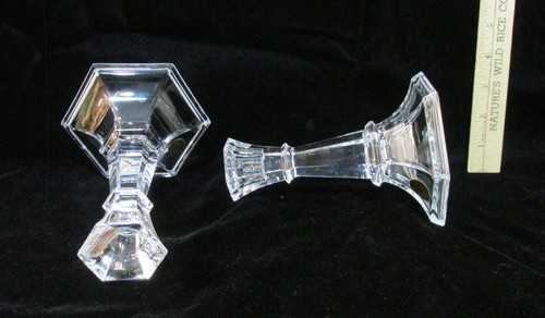 Par de Candelabros Princess House con Cristales Colgantes Vidrio Cintas para Candelabros - Imagen 7 de 11