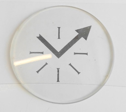 Verre Minéral Pour Montre De Gousset - Diamètre 36.8 Mm - Pièce Horlogerie Neuve