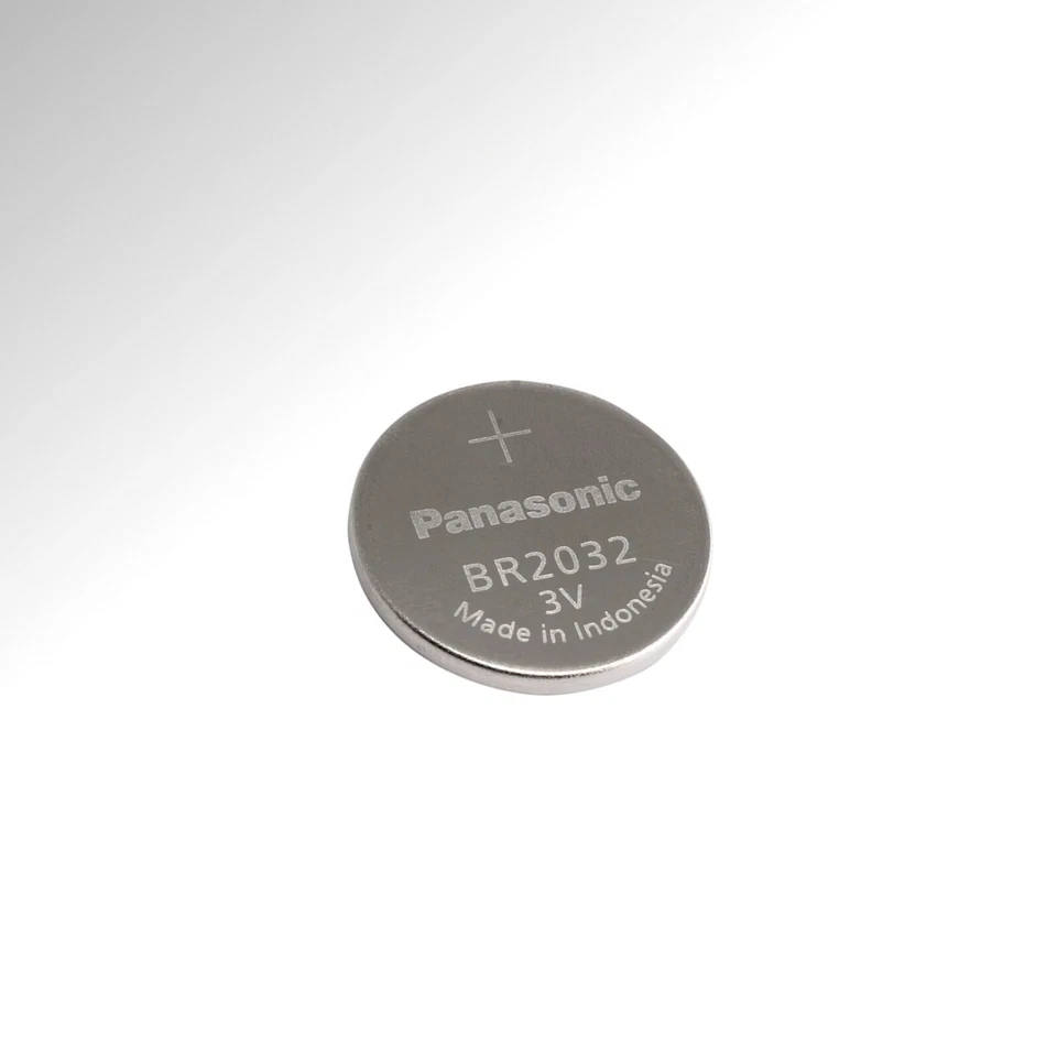 Panasonic cella industriale BR 2032 3V batteria a bottone al litio industriale