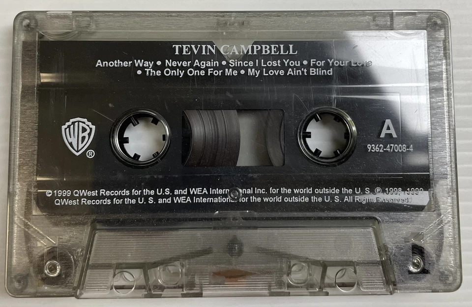 Tevin Campbell Music Cassette Tape HW.5618 Qwest Records 1998 - Image 4 of 4