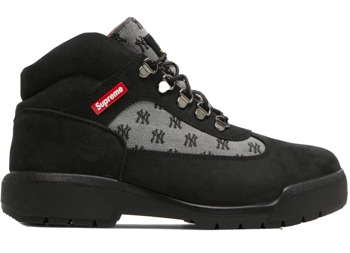 Bottes de campagne Supreme x Timberland x New York Yankees pour hommes taille 11 flambant neuves