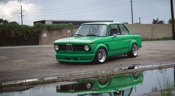 BMW 2002 TI, TII, 2002 turbo, especial -calcomanías incluyendo calcomanías de parachoques- (negro) Foto 2 de 4