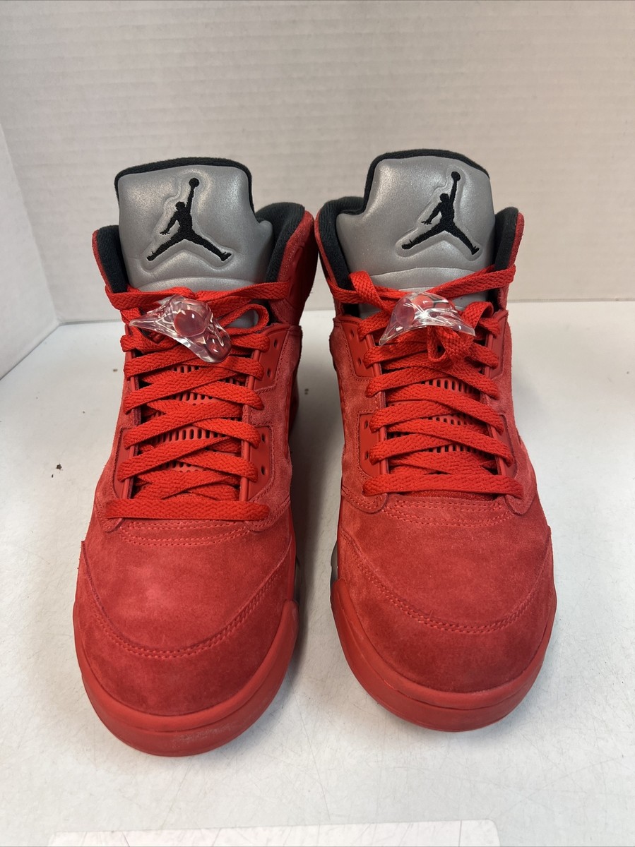 Air Jordan 5 レッド　(26cm) Nike Air Jordan 5 Retro Raging Bull Red (2021) Size 10.5