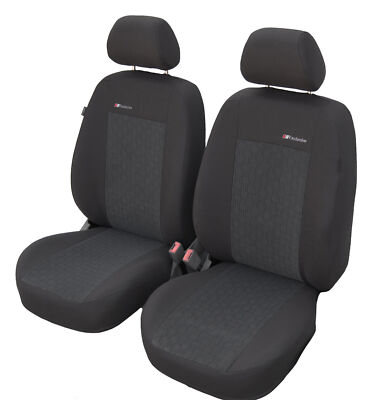 Auto Sitzbezüge Vordersitzbezüge Autobezüge für Renault TWINGO II AKR EXC Grau