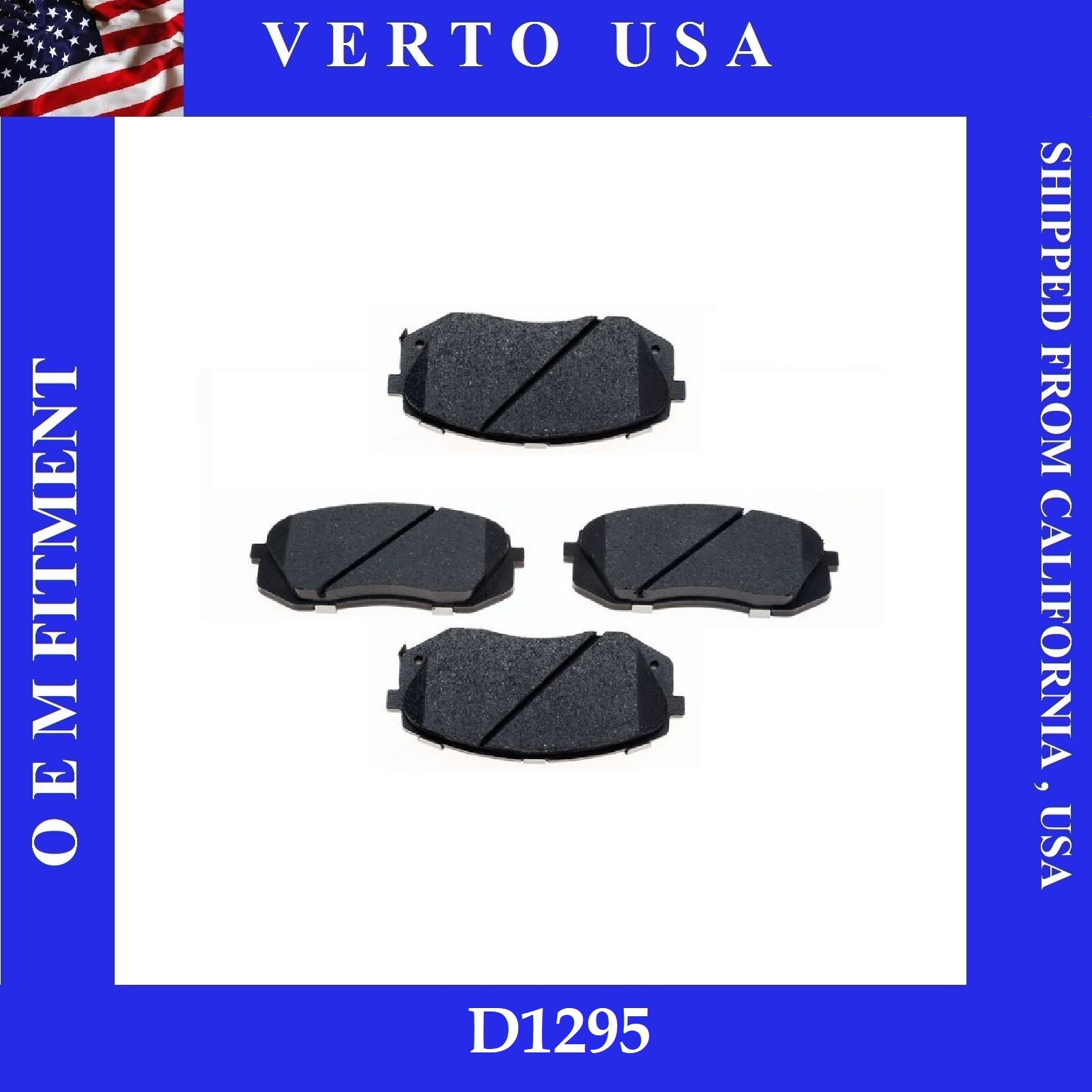 Front Brake Pads For Kia Sportage 2012 2013 2014 2015 2016, VS1295 eBay