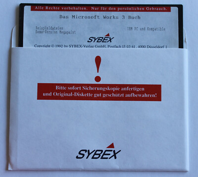 Das Microsoft Works 3 Buch Sybex (PC, 1992)