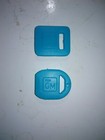NOS GM - LIGHT SKY BLUE Chevy Buick Olds Pontiac Key Cover Caps Vintage