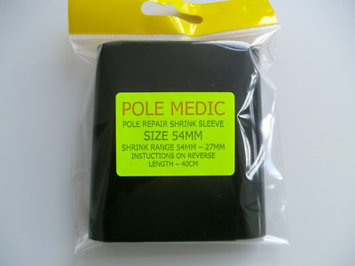STANGENREPARATUR SCHRUMPFSCHLAUCH -- VERSCHIEDENE GRÖßEN PASSEND FÜR POLABSCHNITT - 40cm Länge